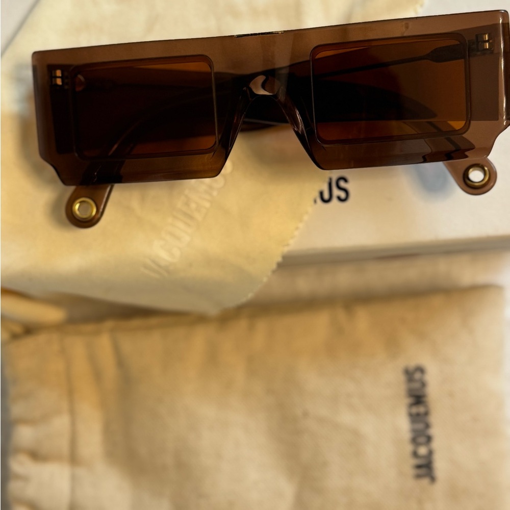 Jacquemus Brown Sunglasses
